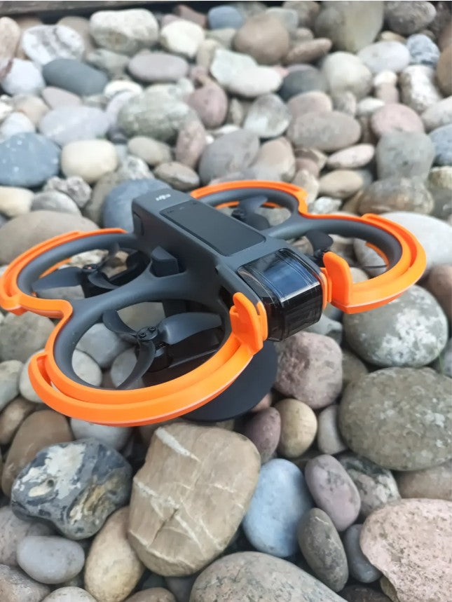 DJI Avata 2 Uyumlu Kırmızı PETG Pervane Koruyucu Seti – Hafif ve Dayanıklı Koruma Aparatı