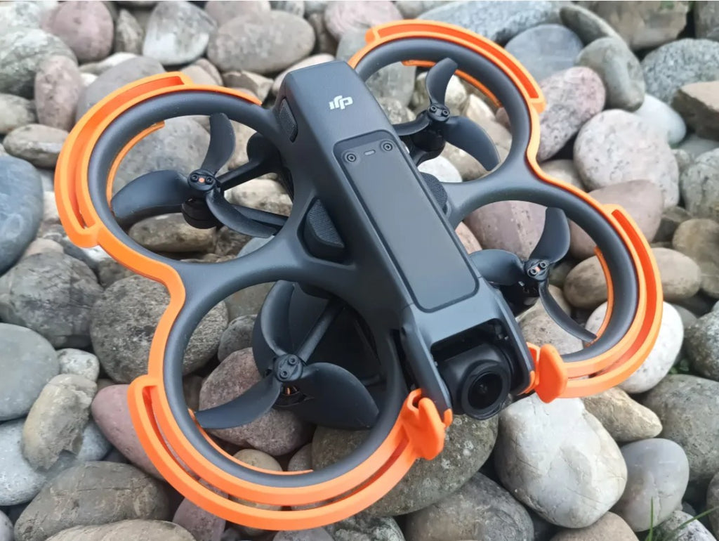 DJI Avata 2 Uyumlu Kırmızı PETG Pervane Koruyucu Seti – Hafif ve Dayanıklı Koruma Aparatı