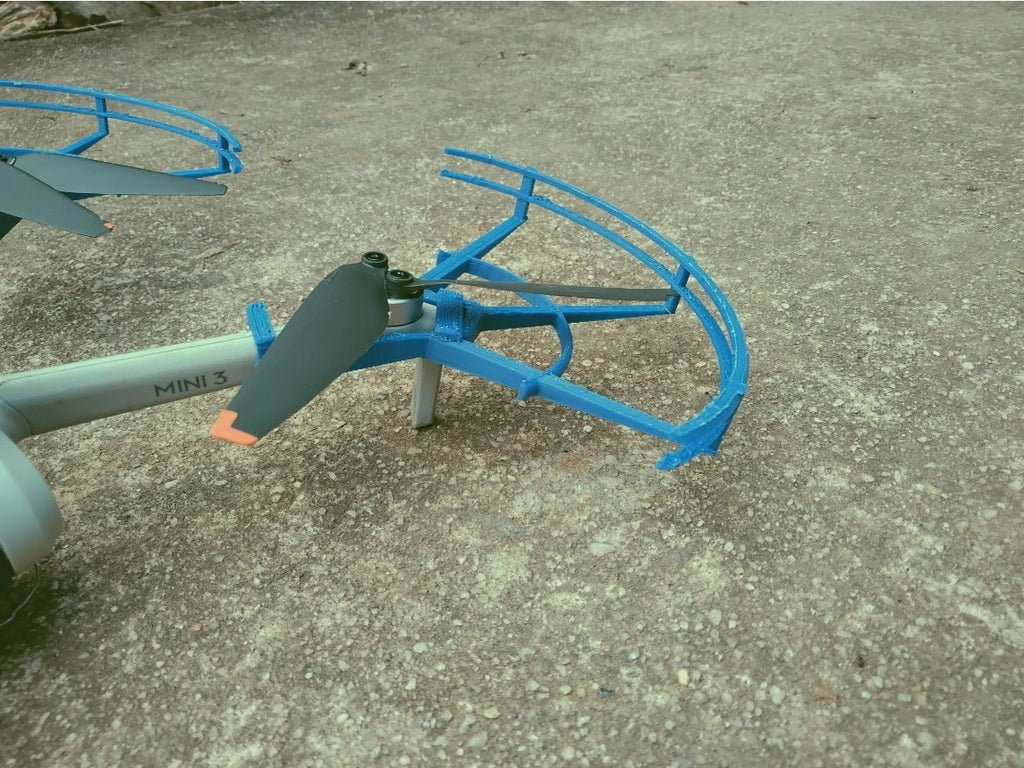 DJI Mini 3 Drone Pervane Çerçevesi – Darbe Emici Dayanıklı Tasarım