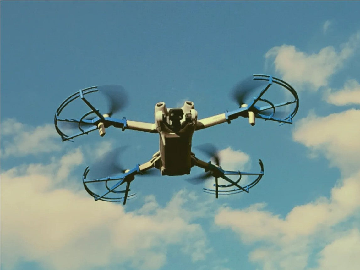 DJI Mini 3 Drone Pervane Çerçevesi – Darbe Emici Dayanıklı Tasarım